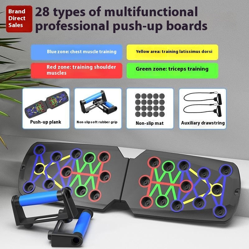 ArgoNova Fit™ Portable Color‑Coded Home Multifunctional Push Up Training Board